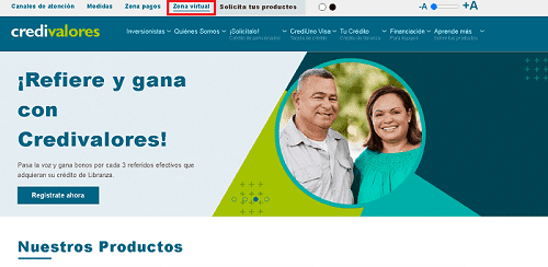 zona virtual credivalores