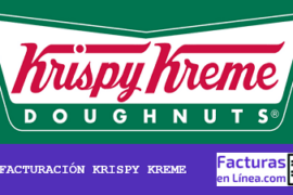 Descargar factura Krispy Kreme