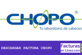 descargar factura chopo