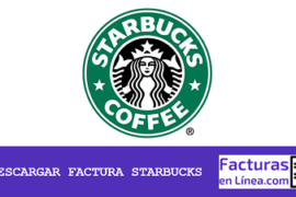 descargar factura starbucks