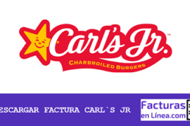 descargar factura carl´s jr